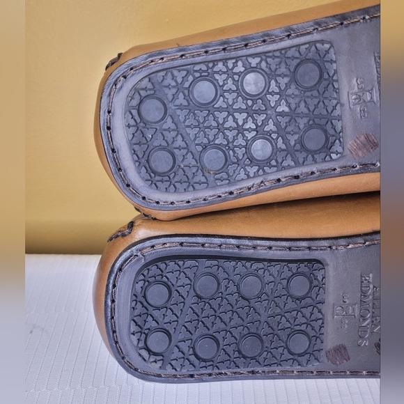 NWOT Allen Edmonds Super Sport Brown Leather Loafers sz 8.5 main image 5